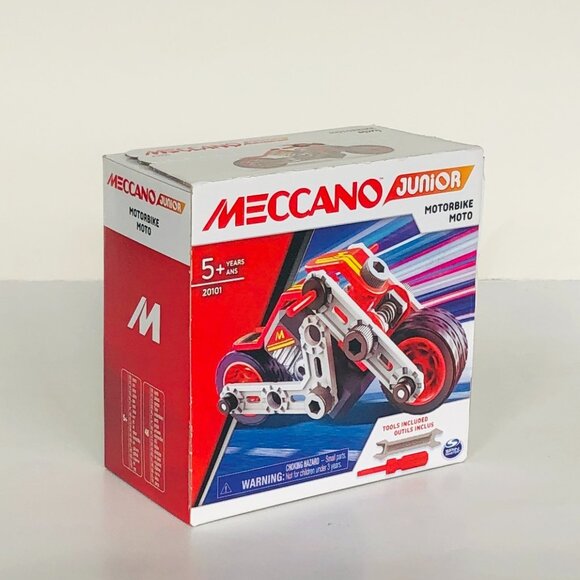 MECCANO Junior Motorbike STEAM building kit  For Age 5+  New Sealed - Picture 5 of 9